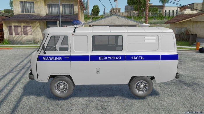 УАЗ 452 милиция