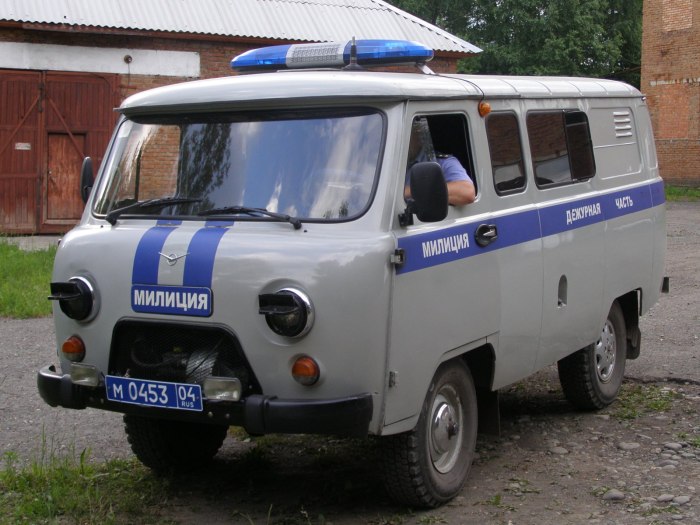 УАЗ 452 ОМОН