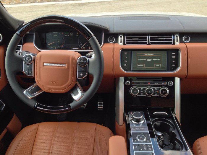 Range Rover 2015 Interior
