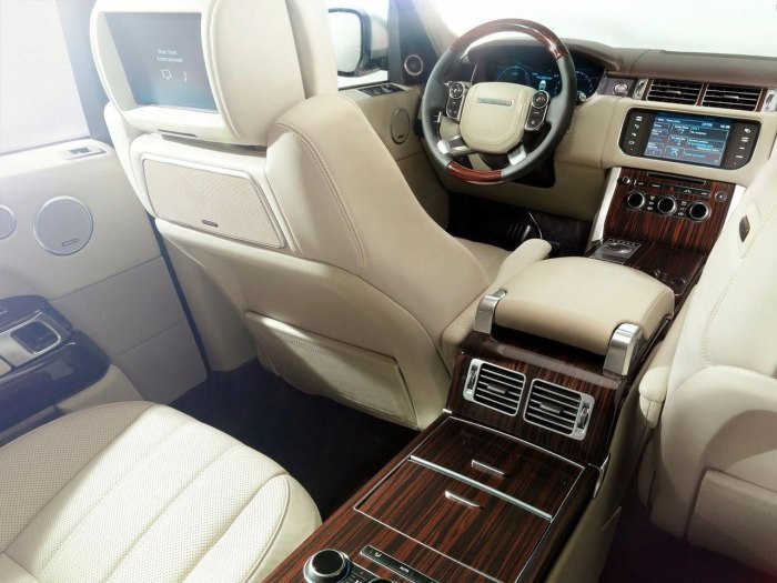 Range Rover 4 Interior