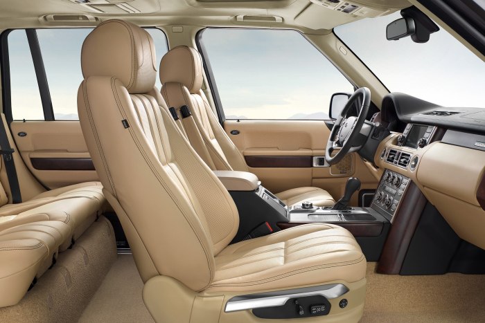 Салон на Land Rover range Rover 4