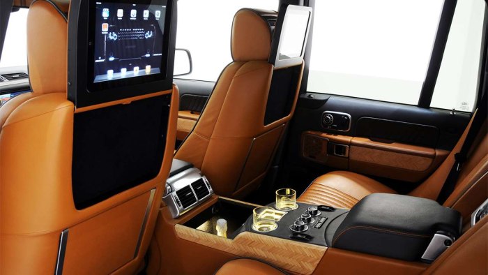 Range Rover l322 салон