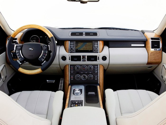 Range Rover l322 салон