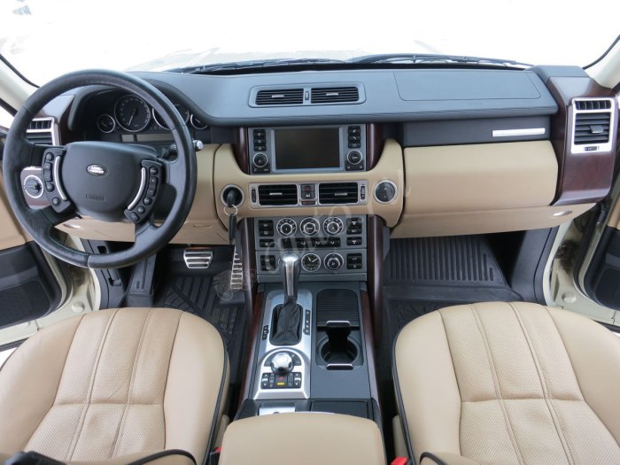 Range Rover Vogue 2005 салон