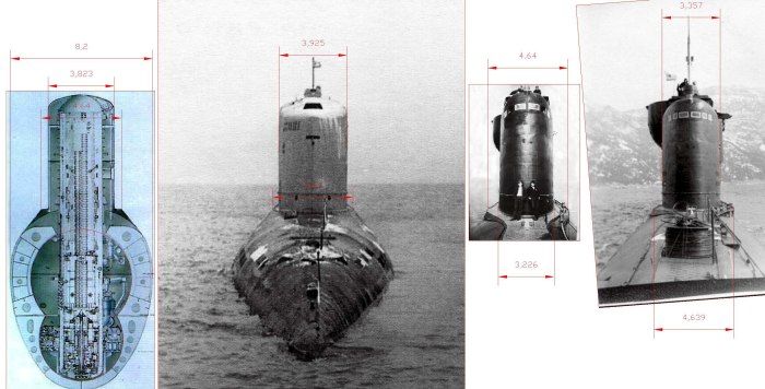 Подводная лодка акула проект 941 чертежи