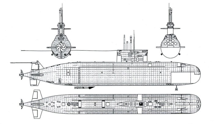 Подводные лодки проекта 636 «Варшавянка» схема