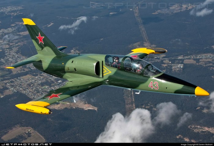Истребитель л-39 Альбатрос