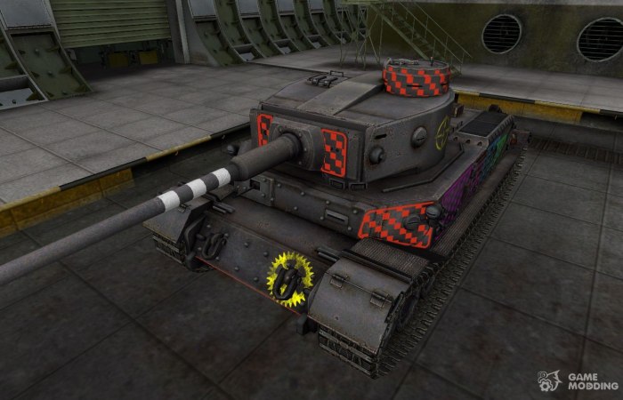 Tiger p зоны пробития