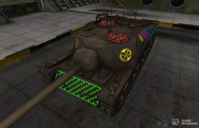 Зоны пробития 279р World of Tanks