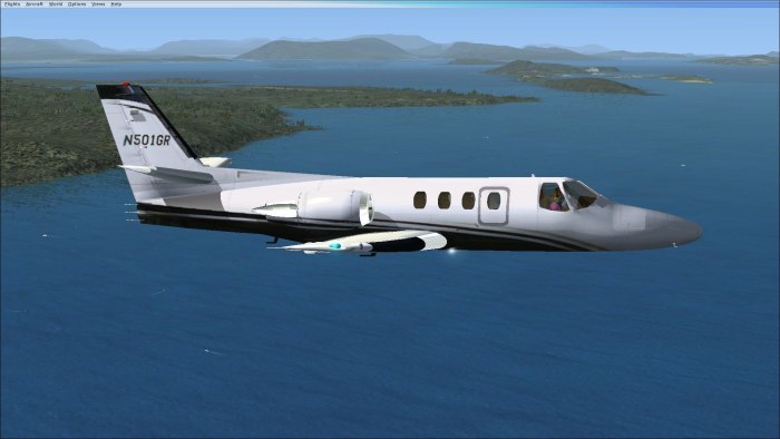 Самолет Cessna 650 Citation IV