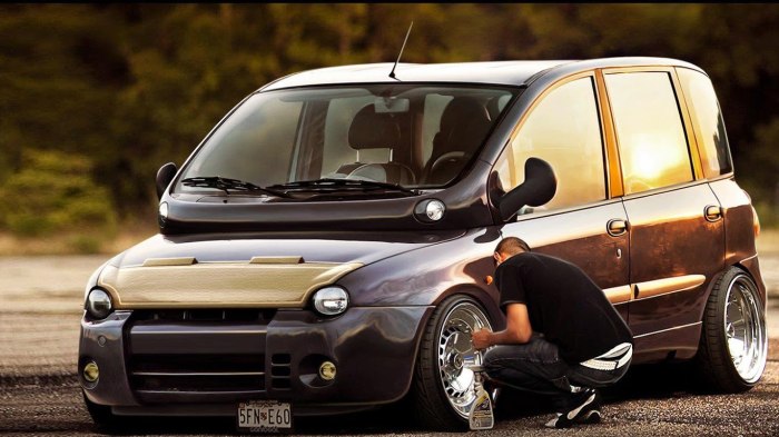 Фиат Мультипла 2003 Tuning