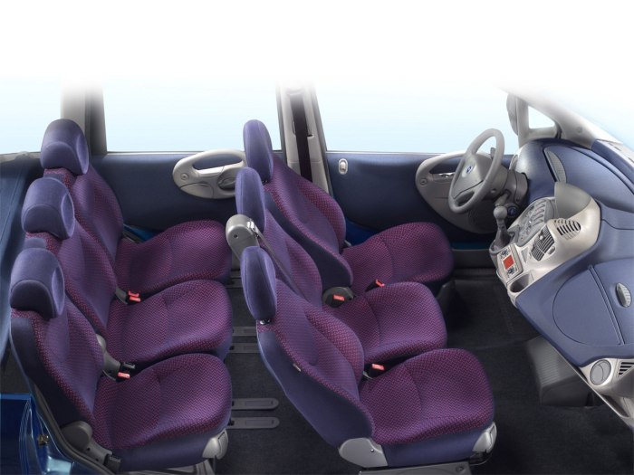 Fiat Multipla (1998) салон