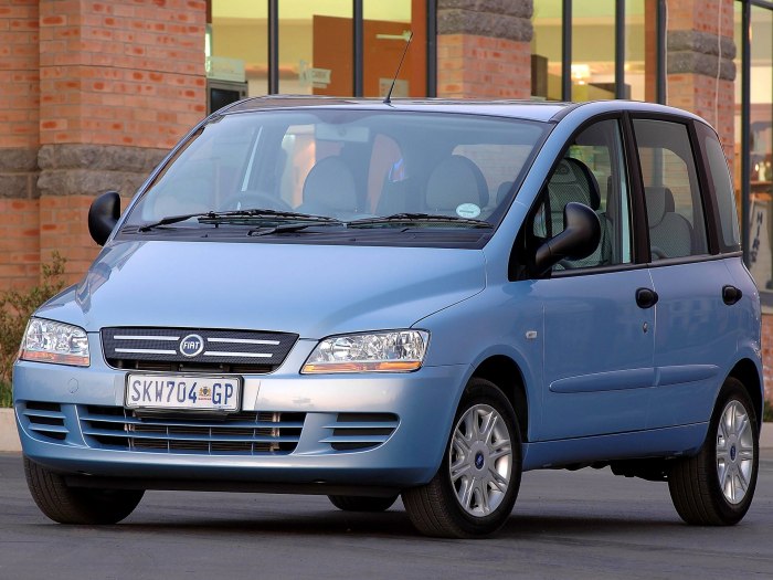 Fiat Multipla 2010 год