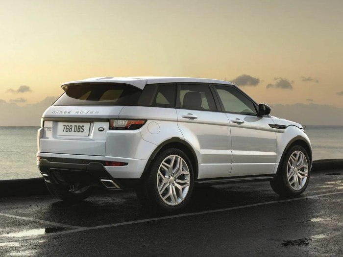 Land Rover range Rover Эвок