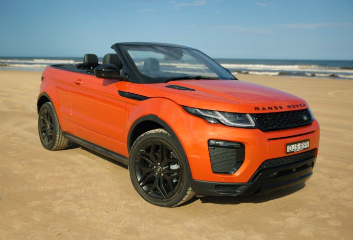 Range Rover Evoque Orange