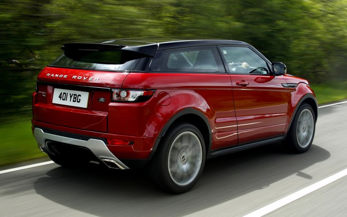 Land Rover range Rover Evoque Coupe
