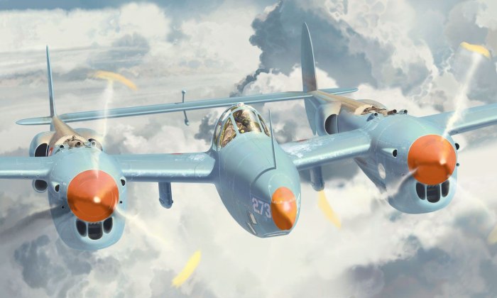 P38 бомбардировщик