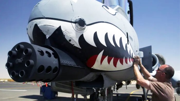 A10 Thunderbolt пушка