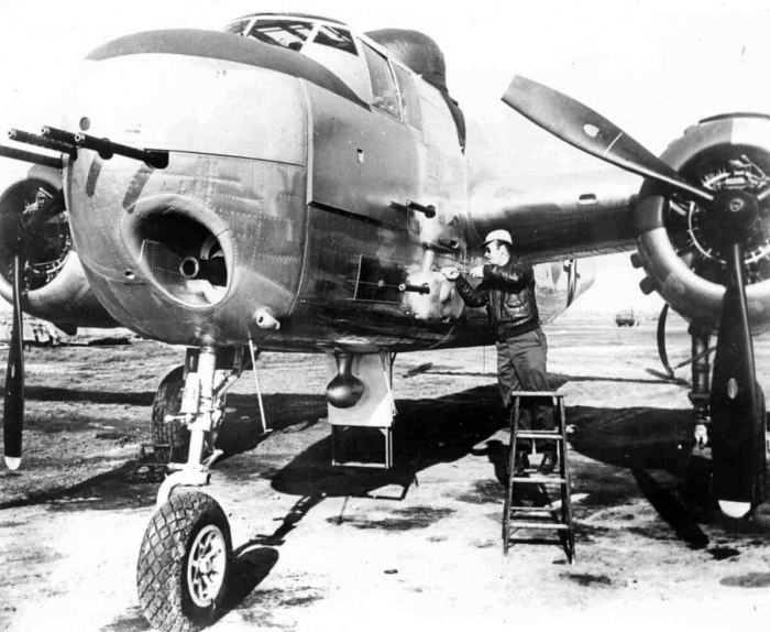 Самолет b-25g Mitchell