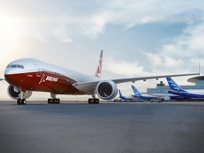 Самолет Боинг 777-9