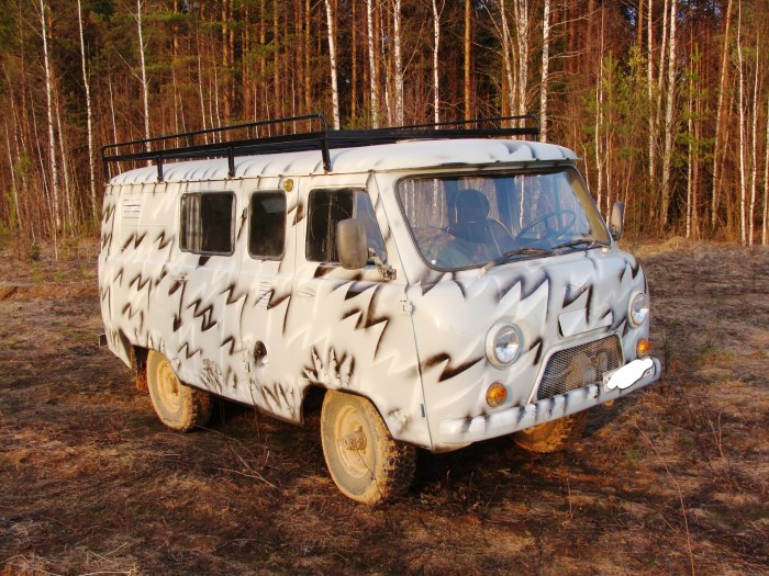 УАЗ Буханка для рыбалки
