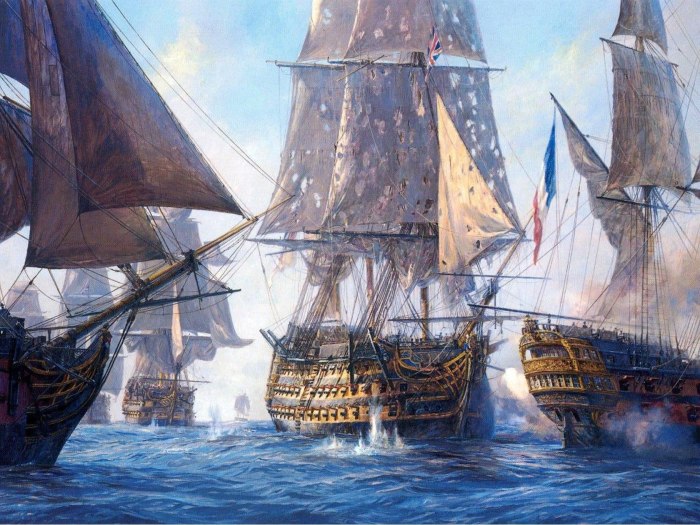 Трафальгарское сражение 1805 корабли