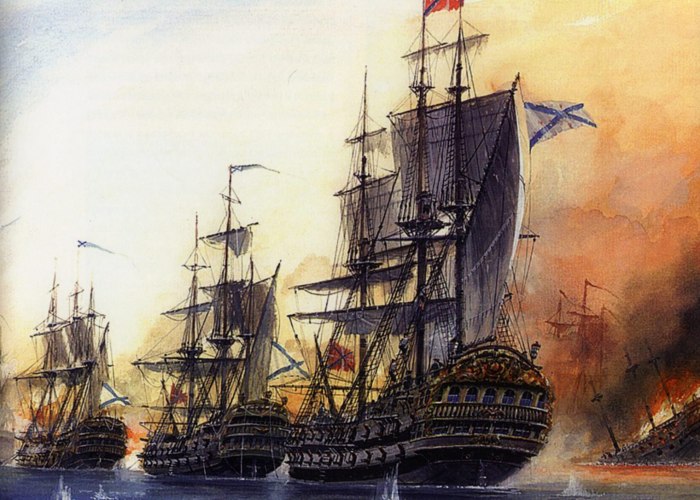 Корабль три святителя 1770