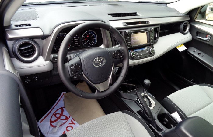 Toyota rav4 2022 салон