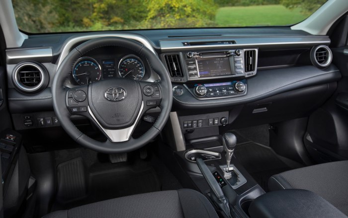 Toyota rav4 салон