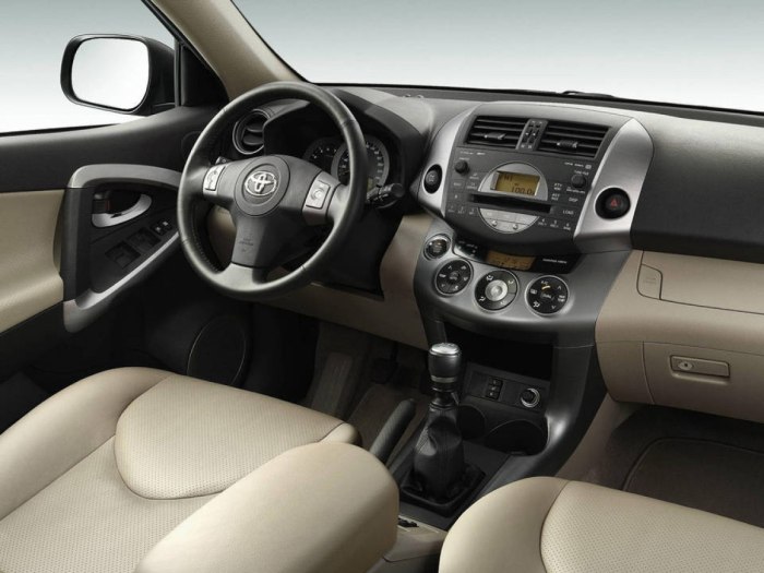 Toyota rav4 2006 салон