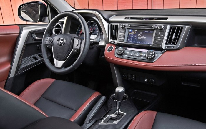 Toyota rav4 2022 салон