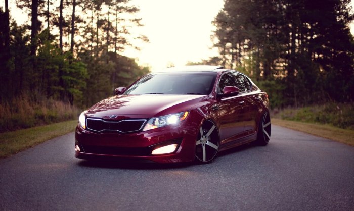 Киа к5 stance
