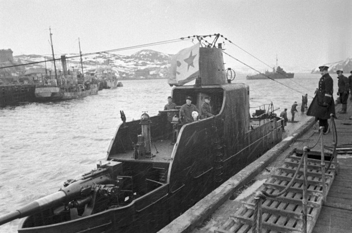 Подводная лодка ВОВ 1941-1945 СССР