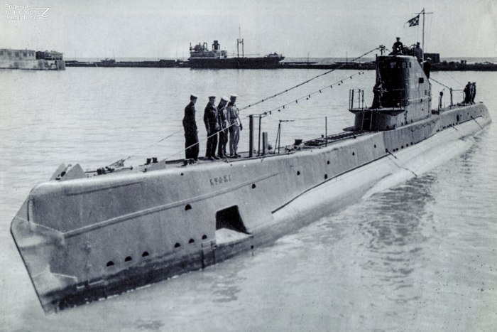 Подводная лодка щука 1941-1945