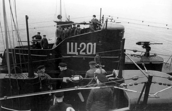 Подводная лодка щука 1941-1945
