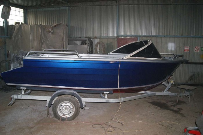 My Boat 38 алюминиевая лодка