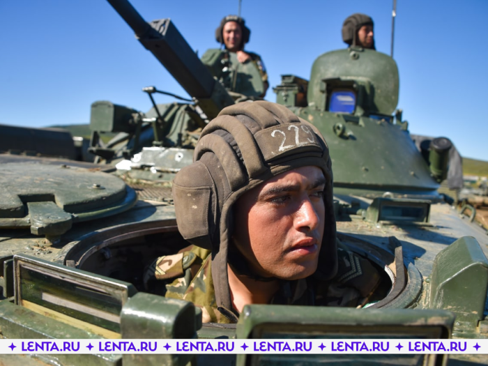 Танкисты Российской армии