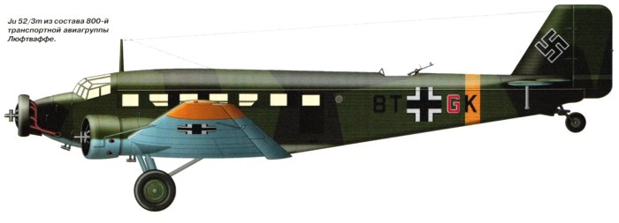 Самолет Junkers ju- 52