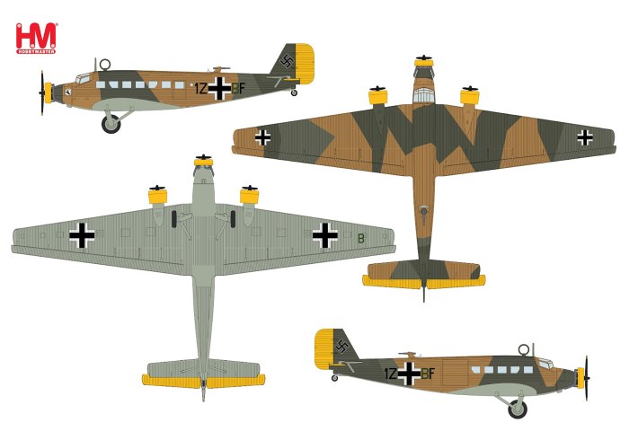 Ju52 самолет Luftwaffe