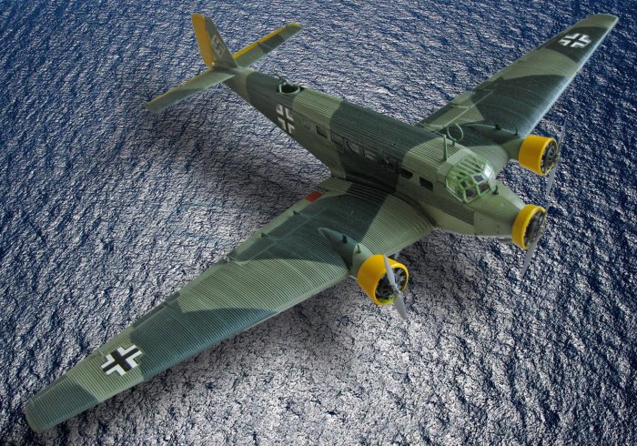 Junkers "ju-52", бомбардировщик-транспортный самолет
