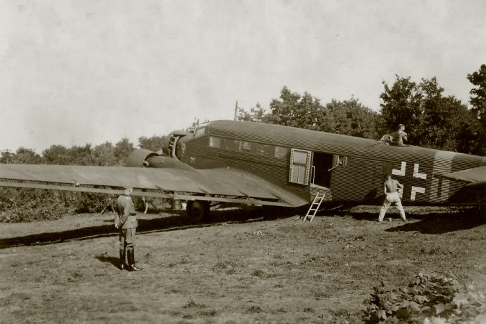 Ju52 самолет Luftwaffe