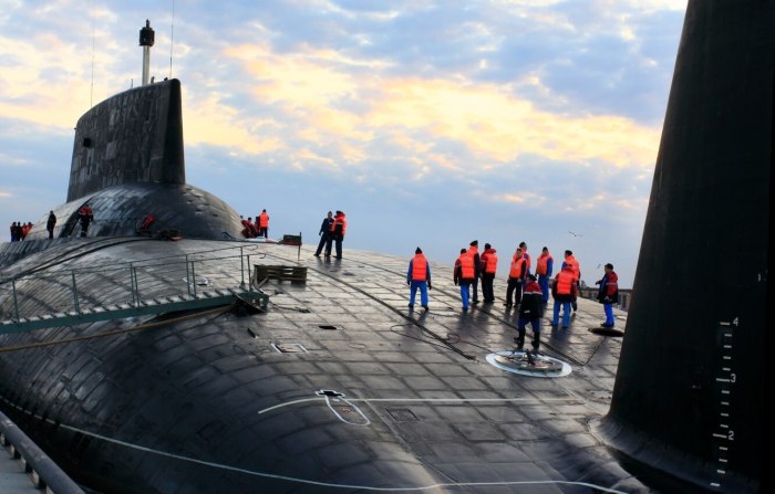ТК-208 «Дмитрий Донской» проекта 941 «акула»