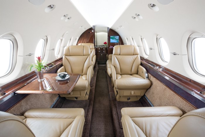 Hawker 800xp салон