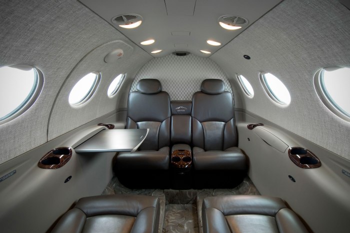 Cessna Citation салон