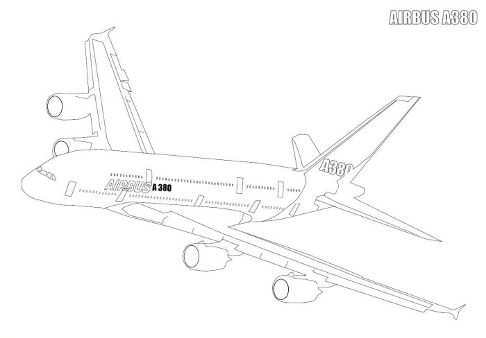 Чертеж самолета Боинг 737