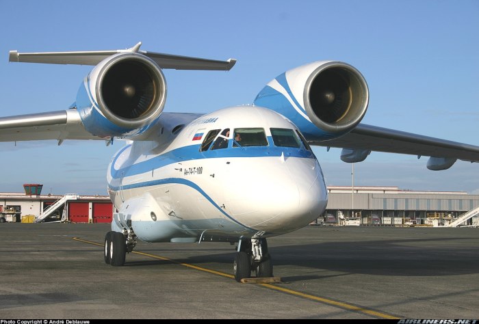 АН-74 транспортный самолёт