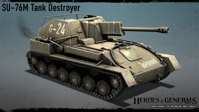 Су-76и WOT