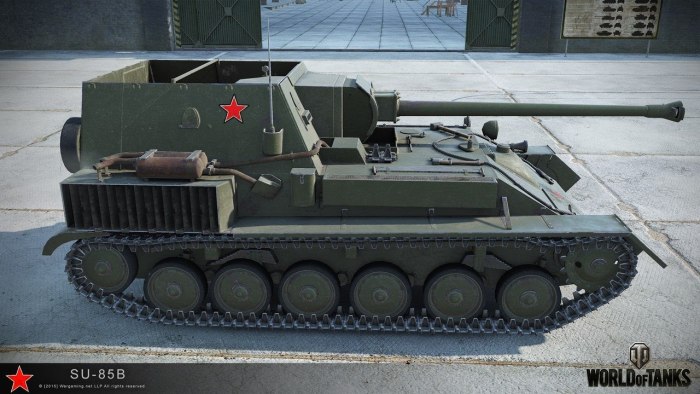 САУ Су-85б