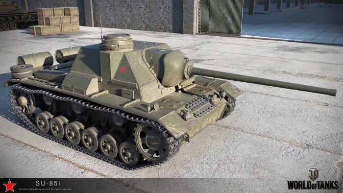 Танк Су 85 в World of Tanks