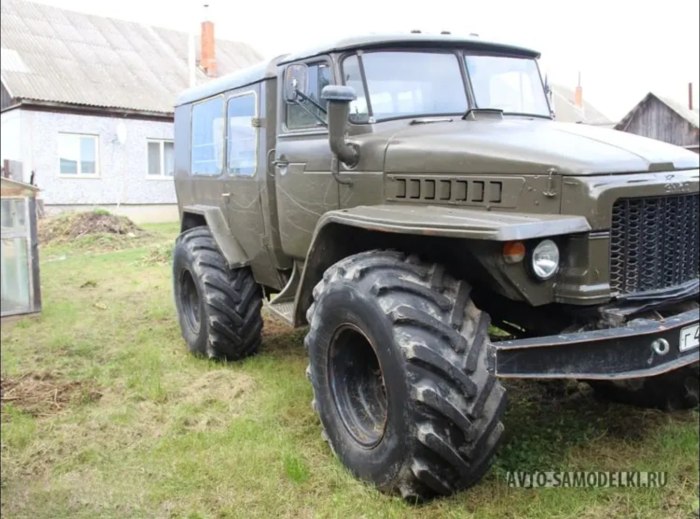 ГАЗ 66 болотоход
